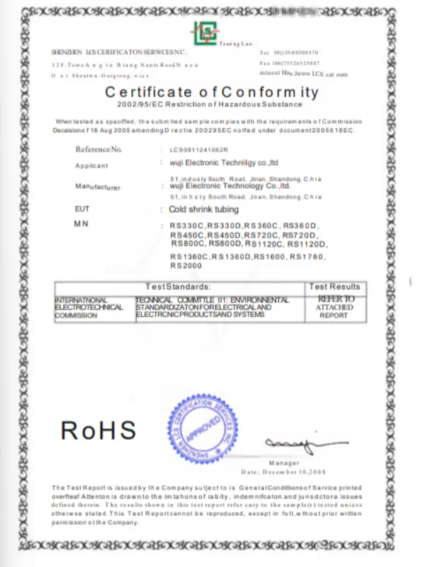 Certificate of Honor 1